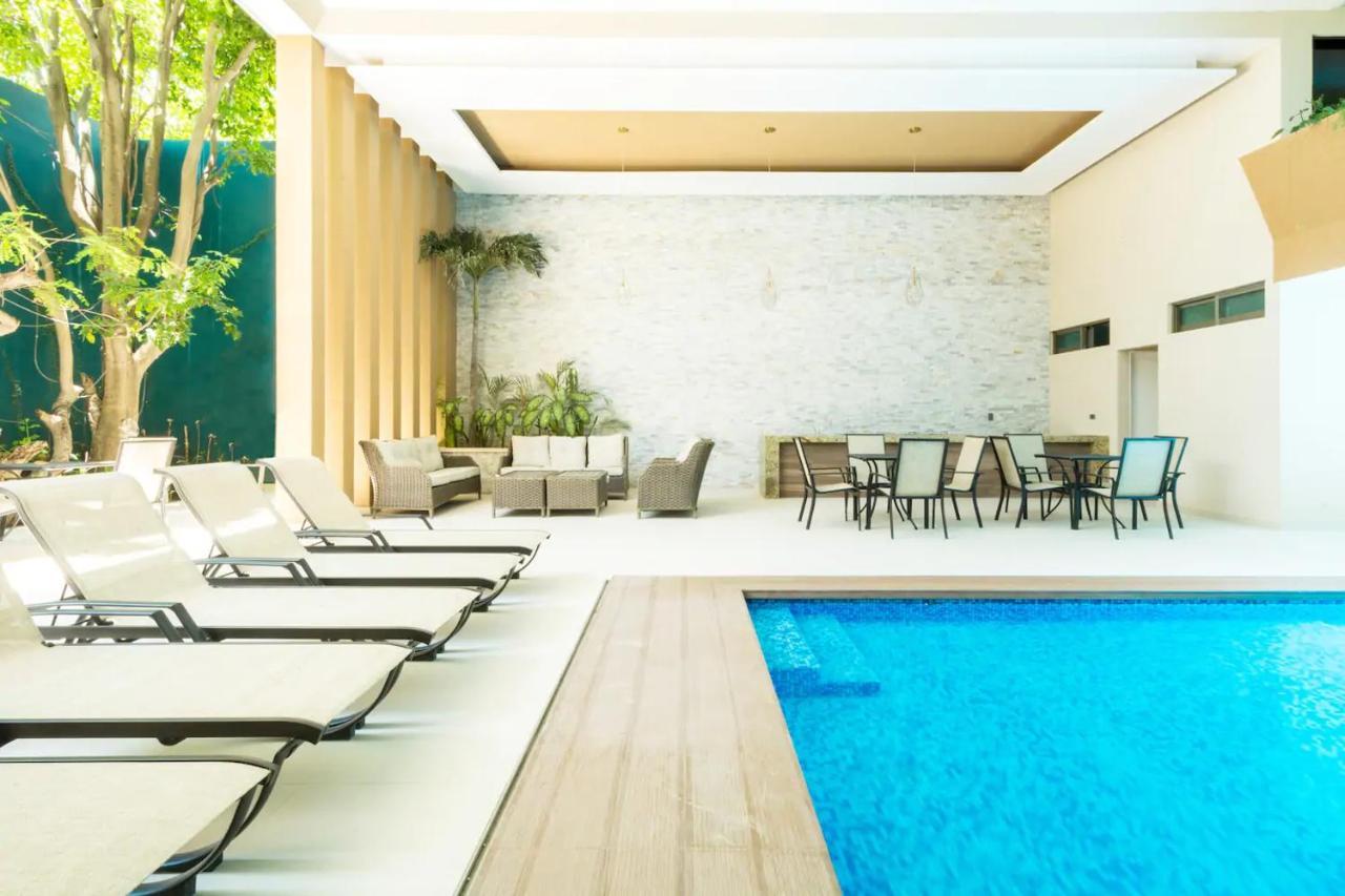 Palmarena Rooms & Residences - Long Stay Comfort With Parking, Sauna, Gym & Pool - Steps From 5Th Avenue Playa del Carmen Ngoại thất bức ảnh