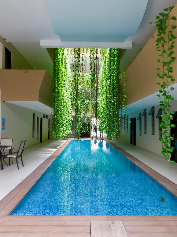 Palmarena Rooms & Residences - Long Stay Comfort With Parking, Sauna, Gym & Pool - Steps From 5Th Avenue Playa del Carmen Ngoại thất bức ảnh