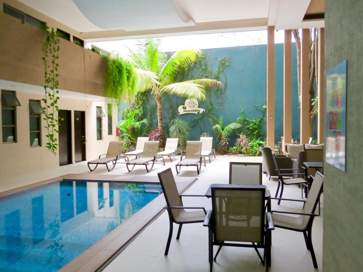 Palmarena Rooms & Residences - Long Stay Comfort With Parking, Sauna, Gym & Pool - Steps From 5Th Avenue Playa del Carmen Ngoại thất bức ảnh